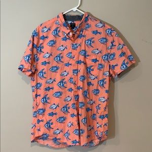Men’s J Crew fish Shirt 🐠